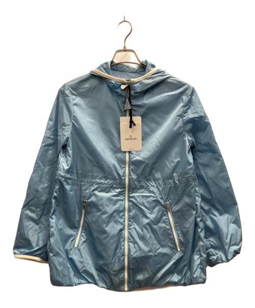 MONCLER（モンクレール）MONCLER (モンクレール) マウンテンパーカー ブルゾン ジップアップ スカイブルー サイズ:14A 未使用品の古着・服飾アイテム