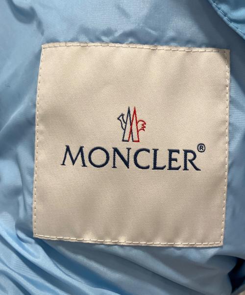 MONCLER（モンクレール）MONCLER (モンクレール) マウンテンパーカー ブルゾン ジップアップ スカイブルー サイズ:14A 未使用品の古着・服飾アイテム