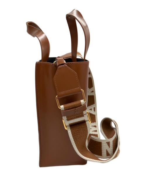 MARNI（マルニ）MARNI (マルニ) MUSEO BAG MINI ブラウンの古着・服飾アイテム