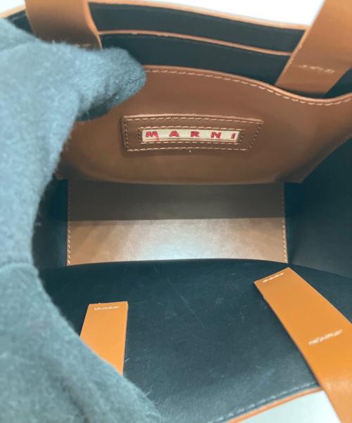 MARNI（マルニ）MARNI (マルニ) MUSEO BAG MINI ブラウンの古着・服飾アイテム