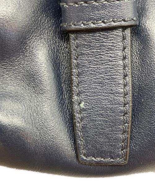 PRADA（プラダ）PRADA (プラダ) ダブルストラップ メッセンジャーバッグ ネイビーの古着・服飾アイテム