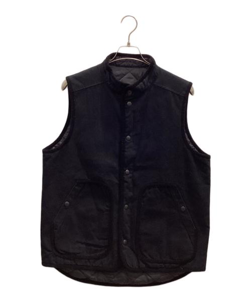 LAVENHAM（ラベンハム）LAVENHAM (ラベンハム) LABOUR AND WAIT (レイバーアンドウェイト) WORKWEAR GILET ブラック サイズ:Lの古着・服飾アイテム