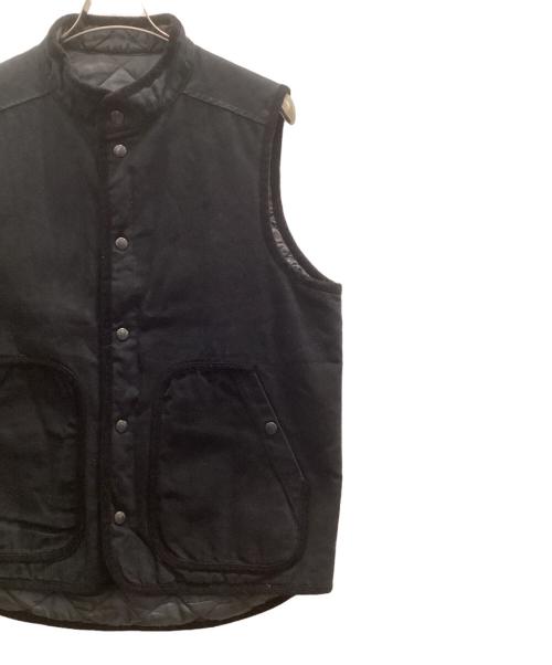 LAVENHAM（ラベンハム）LAVENHAM (ラベンハム) LABOUR AND WAIT (レイバーアンドウェイト) WORKWEAR GILET ブラック サイズ:Lの古着・服飾アイテム