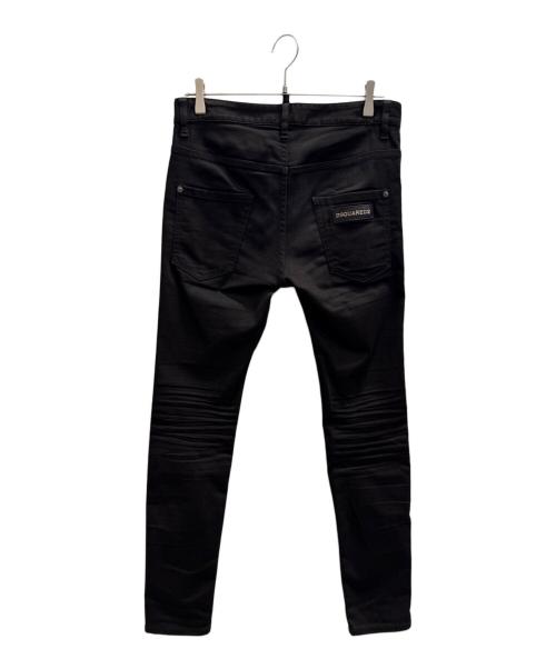 DSQUARED2（ディースクエアード）DSQUARED2 (ディースクエアード) スキニーパンツ ブラック サイズ:111cm (W44)の古着・服飾アイテム