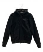 DSQUARED2ディースクエアード）の古着「ロゴジップパーカー」｜ブラック