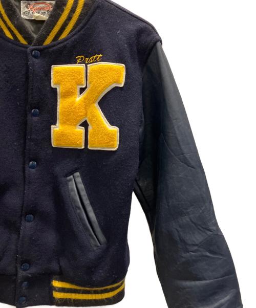 KEYSTONE CUSTOM（キーストーンカスタム）KEYSTONE CUSTOM (キーストーンカスタム) スタジャン ネイビー サイズ:36の古着・服飾アイテム