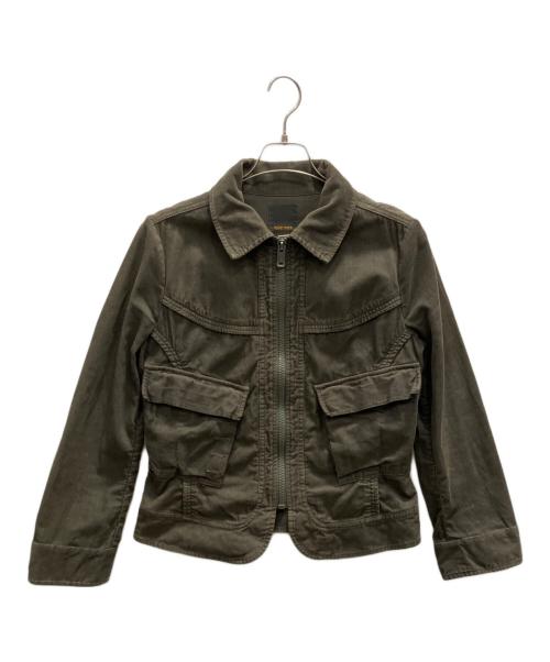 DIESEL（ディーゼル）DIESEL (ディーゼル) ジップジャケット グリーン サイズ:Ｌの古着・服飾アイテム