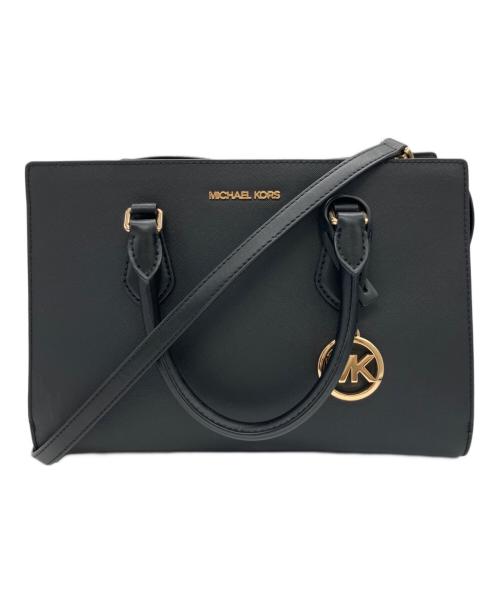 MICHAEL KORS（マイケル・コース）MICHAEL KORS (マイケル・コース) 2WAYバッグ ブラックの古着・服飾アイテム