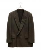 COMME des GARCONS HOMMEコムデギャルソン オム）の古着「ダブルジャケット」｜ブラウン
