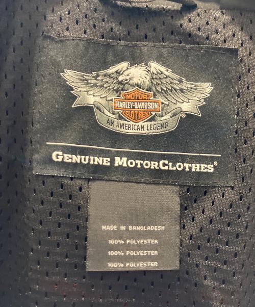 HARLEY-DAVIDSON（ハーレーダビッドソン）HARLEY-DAVIDSON (ハーレーダビッドソン) ミッドレイヤーカジュアルジャケット ブラック サイズ:Мの古着・服飾アイテム