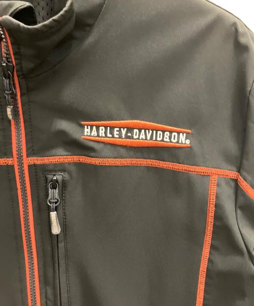 HARLEY-DAVIDSON（ハーレーダビッドソン）HARLEY-DAVIDSON (ハーレーダビッドソン) ミッドレイヤーカジュアルジャケット ブラック サイズ:Мの古着・服飾アイテム