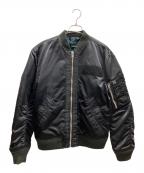 DIESELディーゼル）の古着「MA-1ジャケット」｜ブラック