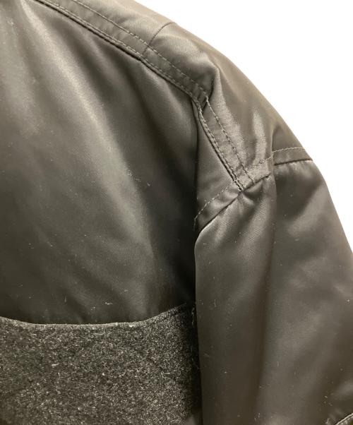 DIESEL（ディーゼル）DIESEL (ディーゼル) MA-1ジャケット ブラック サイズ:Ｌの古着・服飾アイテム