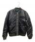 DIESEL（ディーゼル）の古着「MA-1ジャケット」｜ブラック