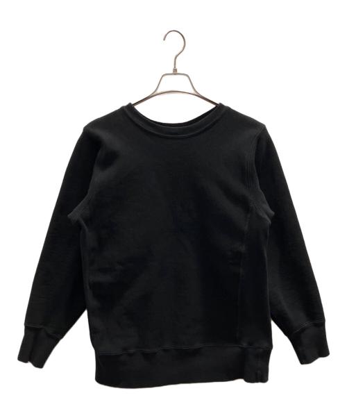 Champion REVERSE WEAVE（チャンピオン リバース ウィーブ）Champion REVERSE WEAVE (チャンピオン リバース ウィーブ) クルーネックスウェットシャツ ブラック サイズ:Мの古着・服飾アイテム