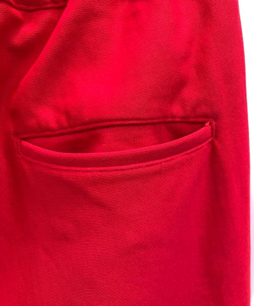 MAISON SPECIAL（メゾンスペシャル）MAISON SPECIAL (メゾンスペシャル) クラッシュスウェットプライムワイドピンタックイージーパンツ レッド サイズ:Мの古着・服飾アイテム