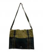 HERMESエルメス）の古着「サック バサスMM」｜カーキ×ネイビー