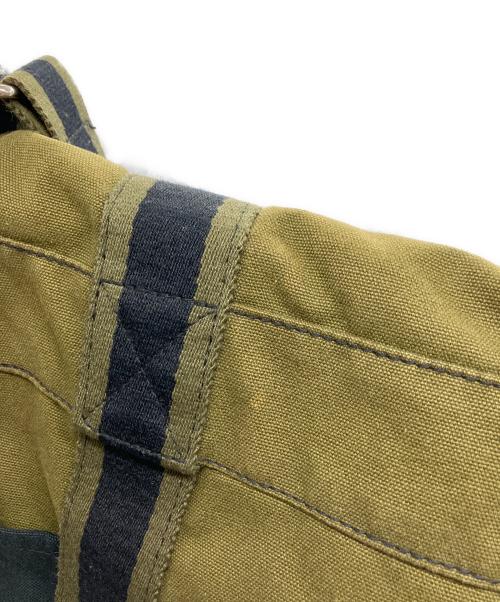 HERMES（エルメス）HERMES (エルメス) サック バサスMM カーキ×ネイビーの古着・服飾アイテム