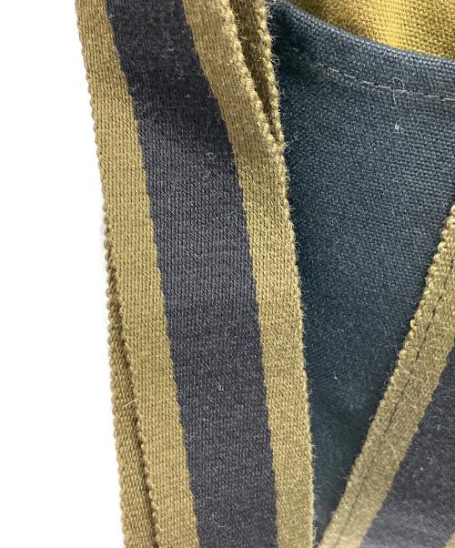 HERMES（エルメス）HERMES (エルメス) サック バサスMM カーキ×ネイビーの古着・服飾アイテム