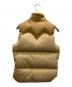 RockyMountainFeatherBed (ロッキーマウンテンフェザーベッド) レザーヨークダウンベスト ベージュ サイズ:7/8 (SIZE S)：17000円