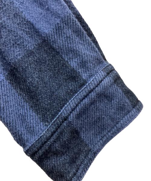 RHC Ron Herman（アールエイチシー ロンハーマン）RHC Ron Herman (アールエイチシー ロンハーマン) 長袖シャツ ブルー サイズ:Ｌの古着・服飾アイテム