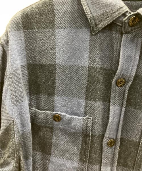 RHC Ron Herman（アールエイチシー ロンハーマン）RHC Ron Herman (アールエイチシー ロンハーマン) 長袖シャツ ブルー サイズ:Ｌの古着・服飾アイテム