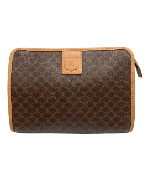 CELINE（セリーヌ）CELINE (セリーヌ) セカンドバッグ ブラウンの古着・服飾アイテム