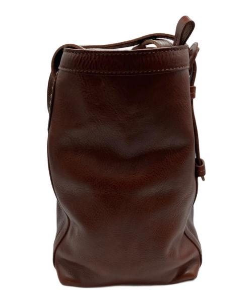 genten（ゲンテン）genten (ゲンテン) 日テレ限定商品  レザー ショルダー トート ハンドバッグ ブラウンの古着・服飾アイテム