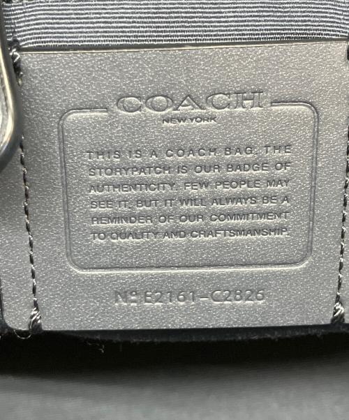 COACH（コーチ）COACH (コーチ) ハンドバッグ ネイビーの古着・服飾アイテム