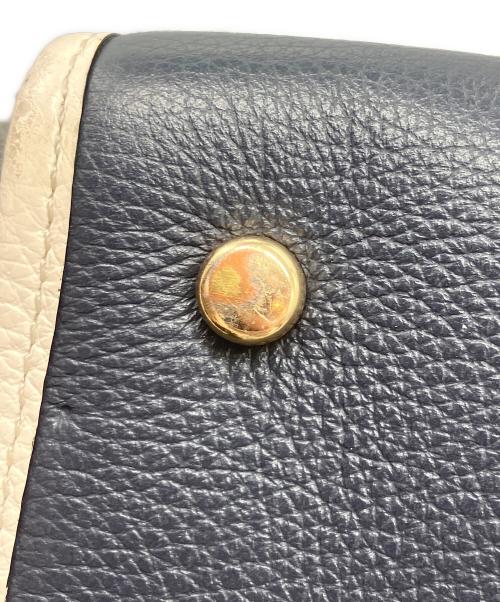 COACH（コーチ）COACH (コーチ) ハンドバッグ ネイビーの古着・服飾アイテム