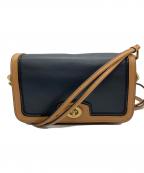 COACHコーチ）の古着「ショルダーバッグ」｜レッド×ネイビー