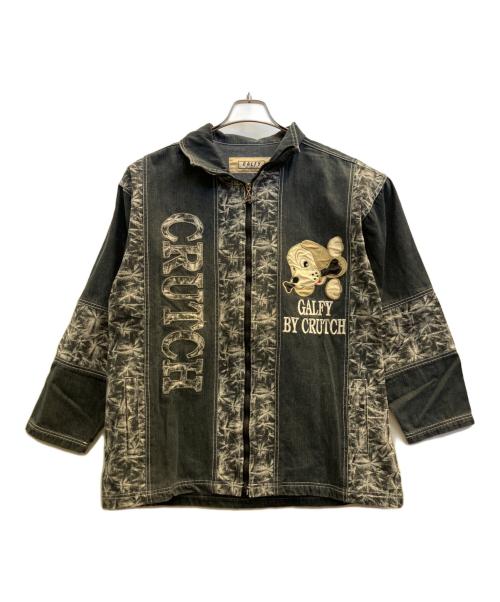 GALFY BY CRUTCH（ガルフィー）GALFY BY CRUTCH (ガルフィー) デニムセットアップ ブルー サイズ:フリーの古着・服飾アイテム