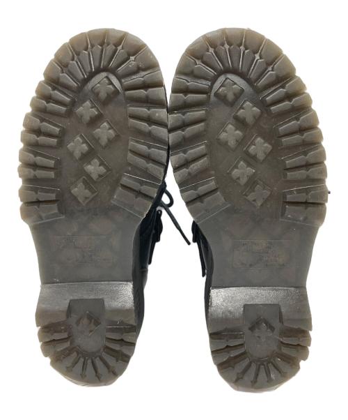 Dr.Martens（ドクターマーチン）Dr.Martens (ドクターマーチン) BEAUMANN CROSS STRAP BOOT ブラック サイズ:UK 6の古着・服飾アイテム