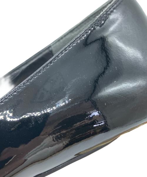 MACKINTOSH PHILOSOPHY（マッキントッシュ フィロソフィー）MACKINTOSH PHILOSOPHY (マッキントッシュ フィロソフィー) エナメルローファーパンプス ブラック サイズ:SIZE 22.5cmの古着・服飾アイテム