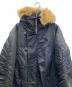 中古・古着 ALPHA INDUSTRIES (アルファインダストリーズ) N-3Bジャケット ブラック サイズ:Ｌ：8000円