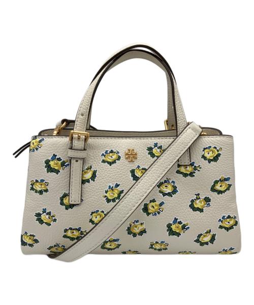 TORY BURCH（トリーバーチ）TORY BURCH (トリーバーチ) 2WAYバッグ アイボリーの古着・服飾アイテム