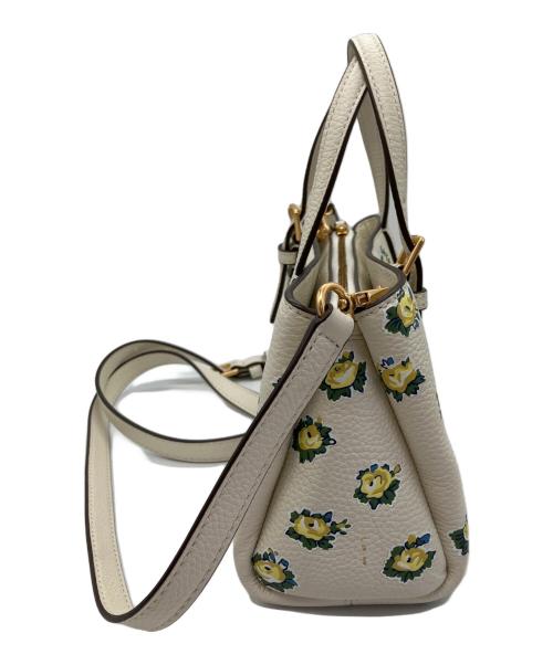 TORY BURCH（トリーバーチ）TORY BURCH (トリーバーチ) 2WAYバッグ アイボリーの古着・服飾アイテム