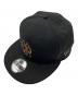 New Era（ニューエラ）の古着「キヤンキース ファイヤーキャップ」｜ブラック