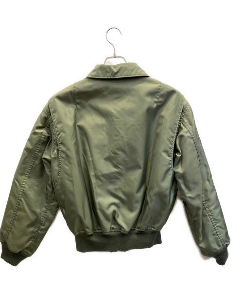 HOUSTON（ヒューストン）HOUSTON (ヒューストン) CWU-36/Pフライトジャケット カーキ サイズ:Мの古着・服飾アイテム