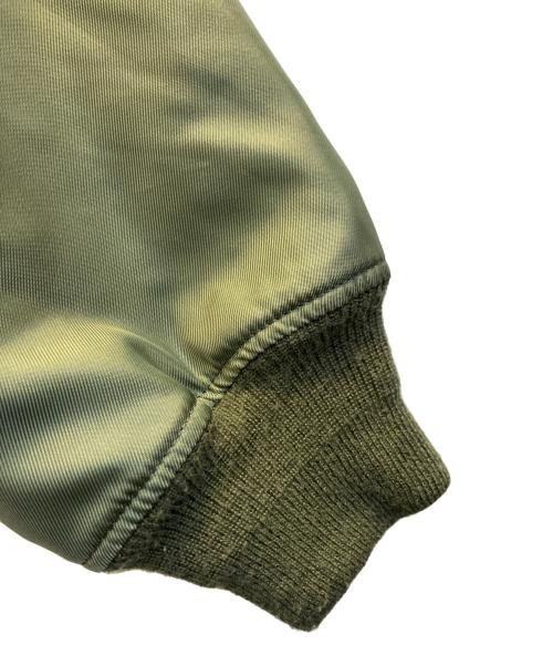 HOUSTON（ヒューストン）HOUSTON (ヒューストン) CWU-36/Pフライトジャケット カーキ サイズ:Мの古着・服飾アイテム