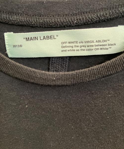 OFFWHITE（オフホワイト）OFFWHITE (オフホワイト) 半袖カットソー ブラック サイズ:XLの古着・服飾アイテム