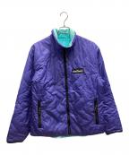 WILD THINGSワイルドシングス）の古着「リバーシブル中綿ジャケット」｜パープル×ブルー