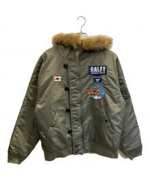 GALFY（ガルフィー）の古着「フライトジャケット」｜グリーン