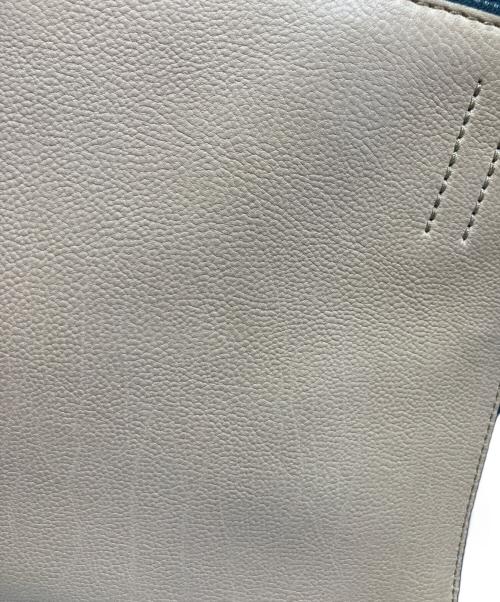 CELINE（セリーヌ）CELINE (セリーヌ) エッジ  ハンドバッグ ベージュ×ブラックの古着・服飾アイテム