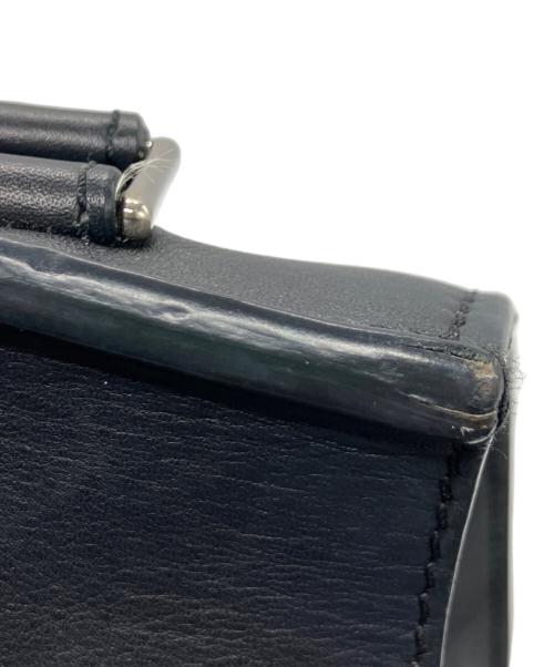 CELINE（セリーヌ）CELINE (セリーヌ) エッジ  ハンドバッグ ベージュ×ブラックの古着・服飾アイテム