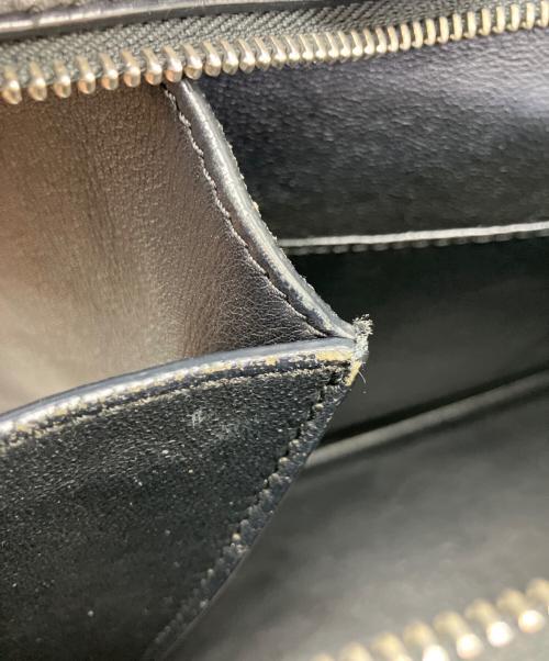 CELINE（セリーヌ）CELINE (セリーヌ) エッジ  ハンドバッグ ベージュ×ブラックの古着・服飾アイテム