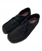 CLARKSクラークス）の古着「ワラビーブーツ」｜ブラック