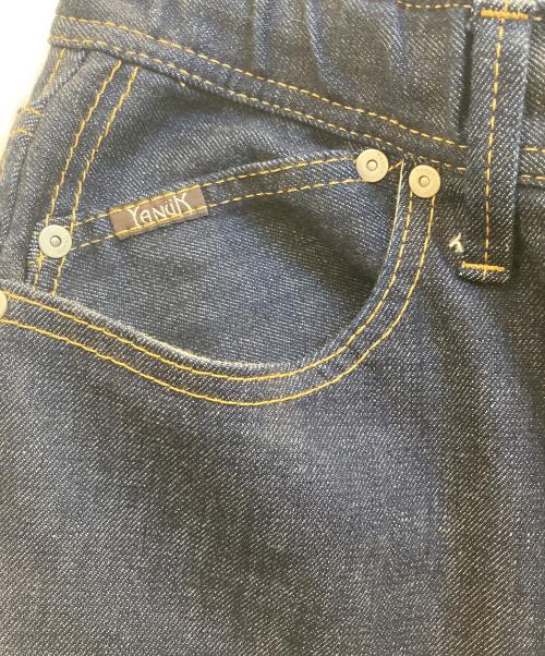 YANUK（ヤヌーク）YANUK (ヤヌーク) &homies バルーンデニムパンツ インディゴ サイズ:Мの古着・服飾アイテム