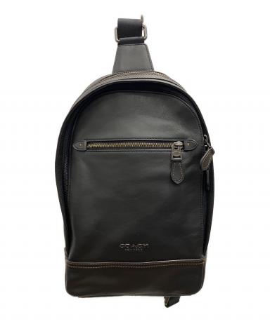 中古・古着通販】COACH (コーチ) グラハムレザー スリングボディバッグ