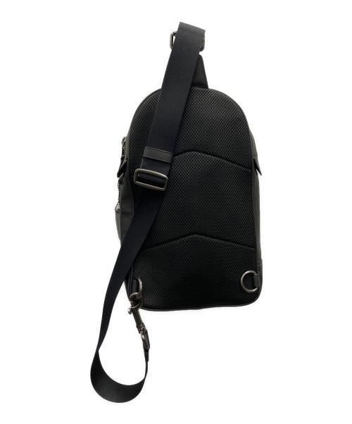 COACH（コーチ）COACH (コーチ) グラハムレザー スリングボディバッグ ブラックの古着・服飾アイテム
